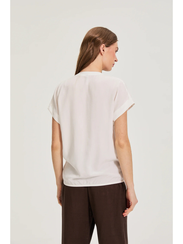 Moodo Bijela viskozna košulja Moodo