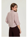 Moodo Viskozna košulja ružičasta Moodo