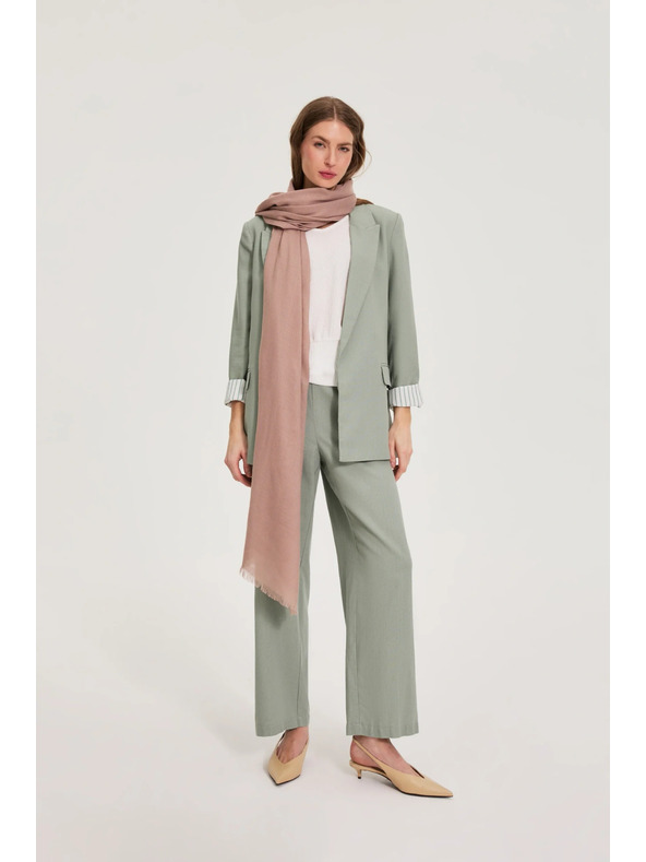 Moodo Sako s dodatkom lana maslinasto zelene Moodo