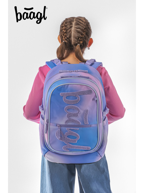 BAAGL  BAAGL SET 5 Core Sky: ruksak, pernica, torba, pasus, futrola za prijenosno računalo