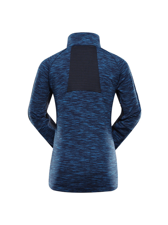 ALPINE PRO Dječja sportska majica na rajsferšlus ALPINE PRO DETTO electric blue lemonade