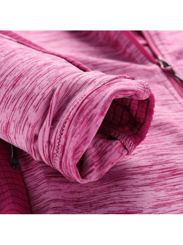 ALPINE PRO Dječja sportska majica na rajsferšlus ALPINE PRO DETTO first bloom