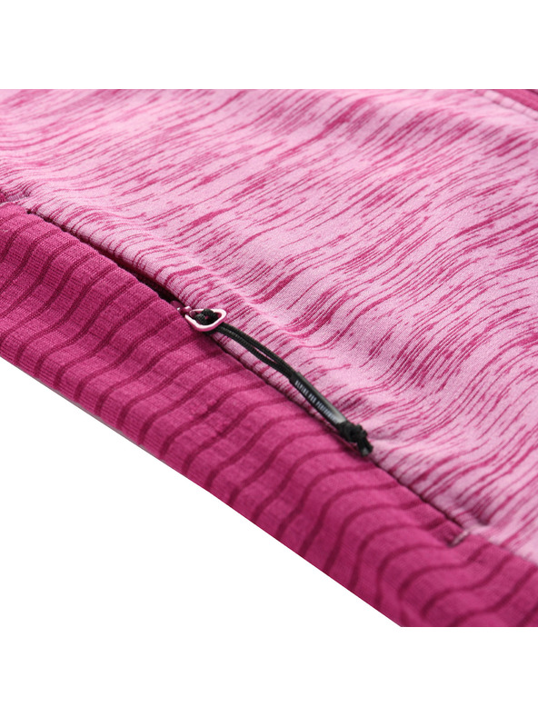 ALPINE PRO Dječja sportska majica na rajsferšlus ALPINE PRO DETTO first bloom