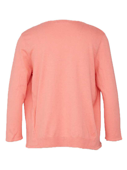 CAMAIEU Ružasti kratki kardigan CAMAIEU