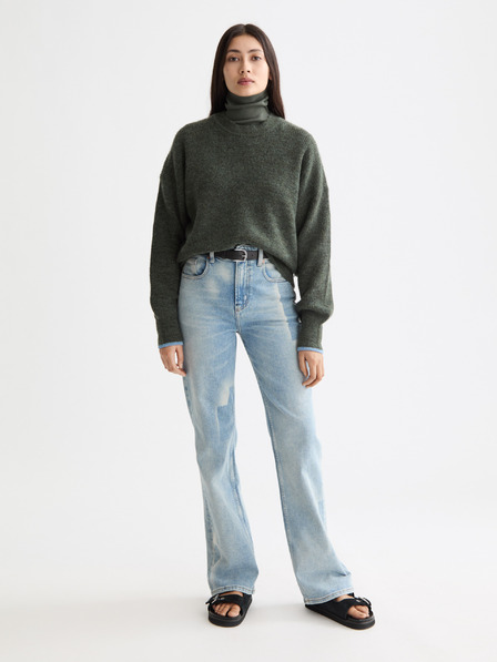 Scotch & Soda Ženske široke traperice Art from the Hearth