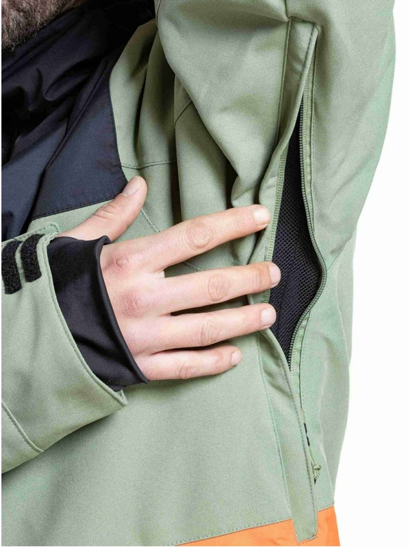 Meatfly Meatfly muška SNB & SKI jakna Manifold Black / Orange