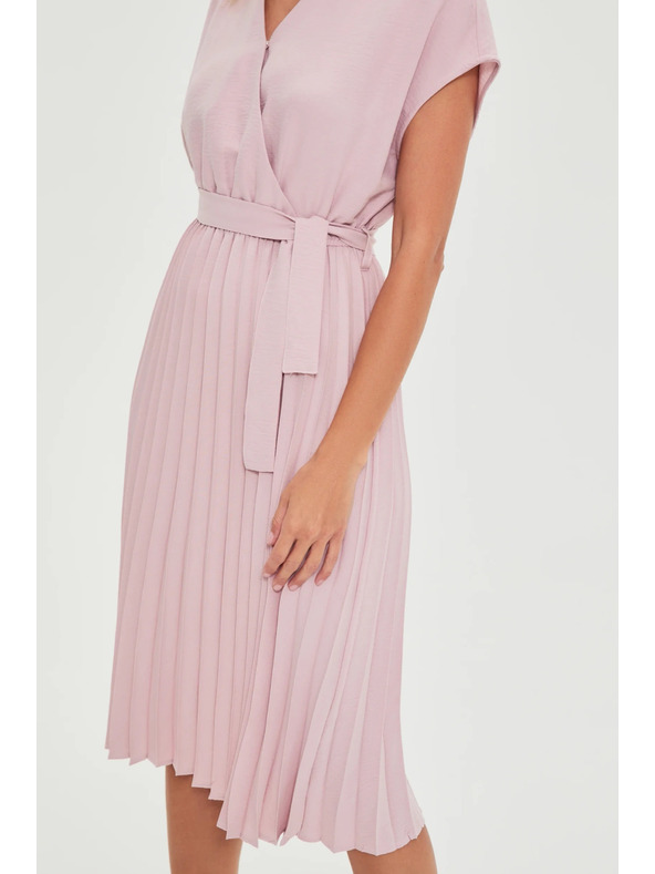 Moodo Midi suknja ružičasta Moodo