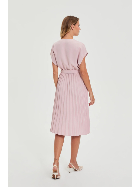 Moodo Midi suknja ružičasta Moodo