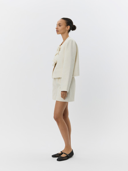 Sofie Schnoor Kremasta vunena zenska jakna MAESW