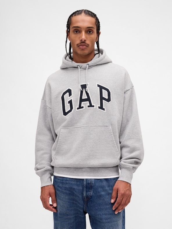 GAP Oversize dukserica s logom Extra Heavyweight Unisex GAP