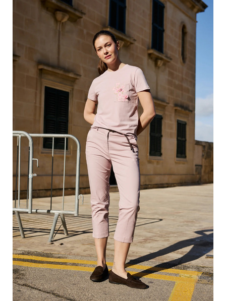 Moodo Majica sa dzepom rozna Moodo