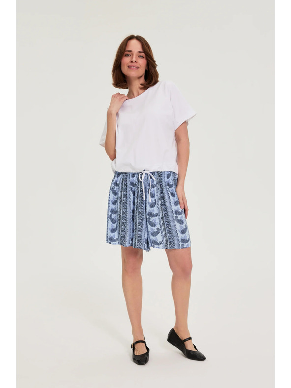 Moodo Majica sa vezivanjem bijela Moodo