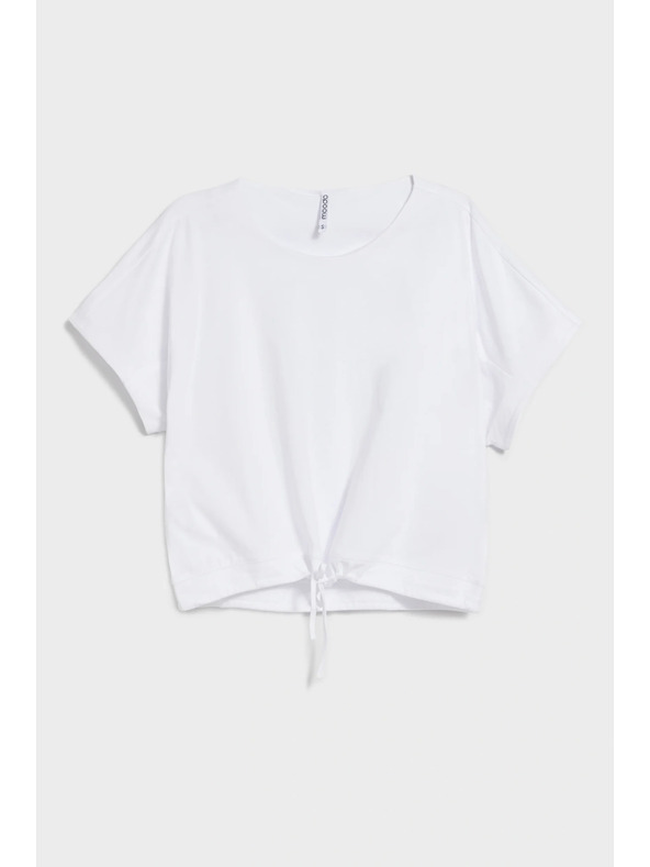 Moodo Majica sa vezivanjem bijela Moodo