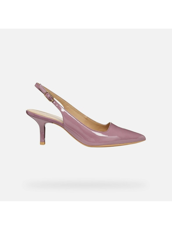 Geox Staroružičasta ženska obuća na štiklu Geox Kleopy