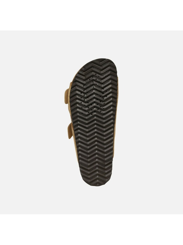 Geox Zlatne ženske papuče Geox Brionia R