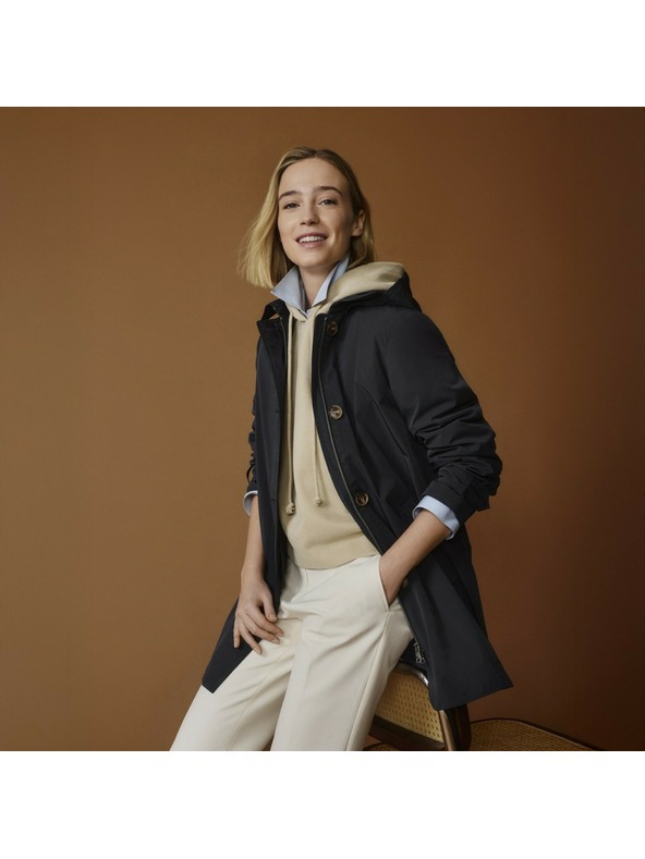 Geox Crna ženska parka Geox Claudin