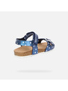 Geox Plave djevojčinske sandale Geox Adriel