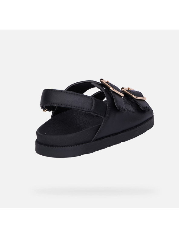 Geox Crna djevojčijska sandala Geox Foammentera