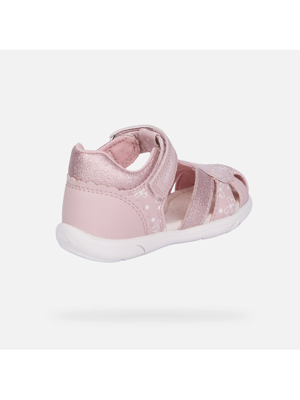 Geox Svijetloroza djevojčijska sandala za prve korake Geox Zapito