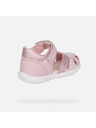 Geox Svijetloroza djevojčijska sandala za prve korake Geox Zapito