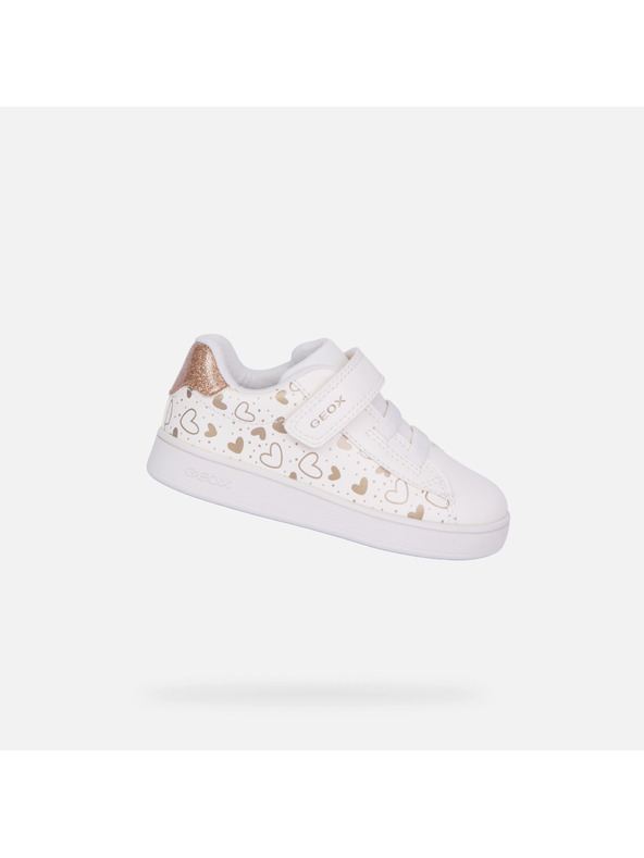 Geox Bijele Geox Eclyper tenisice za djevojčice