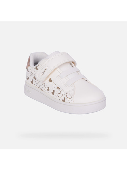 Geox Bijele Geox Eclyper tenisice za djevojčice