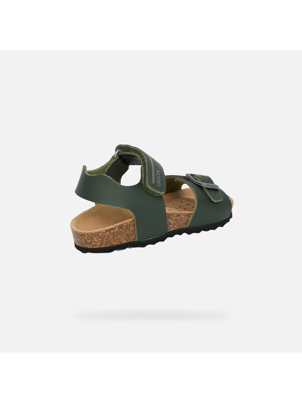 Geox Khaki dječačke sandale Geox Chalki