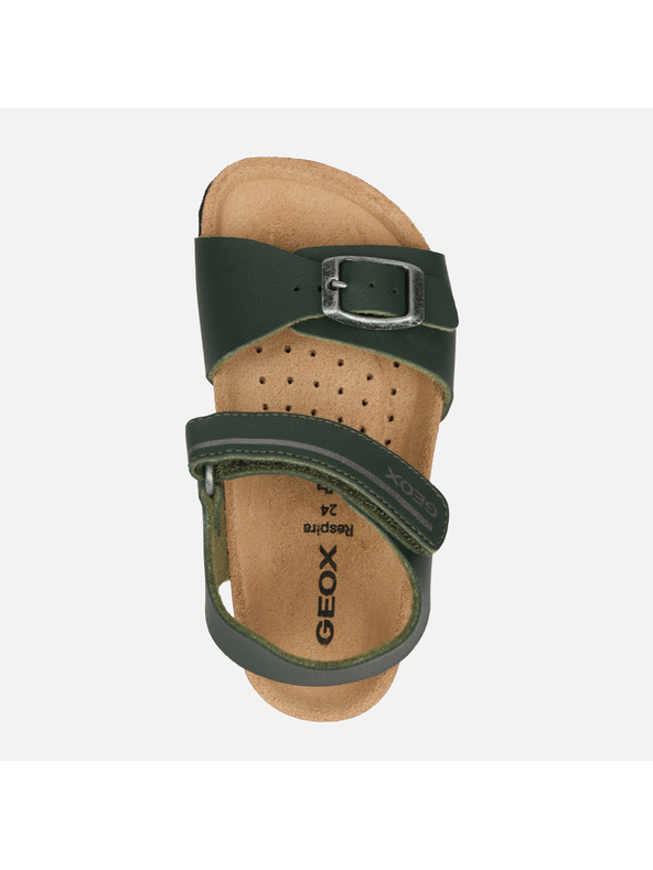 Geox Khaki dječačke sandale Geox Chalki
