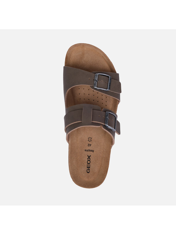 Geox Tamno smeđi muški sandali Geox Ghita