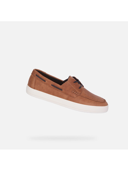 Geox Smeđe muške tenisice Geox Serifos