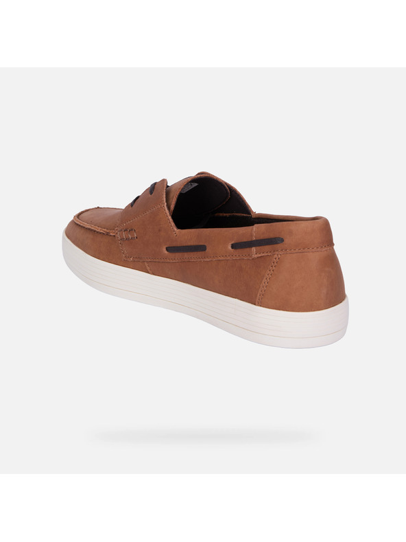 Geox Smeđe muške tenisice Geox Serifos