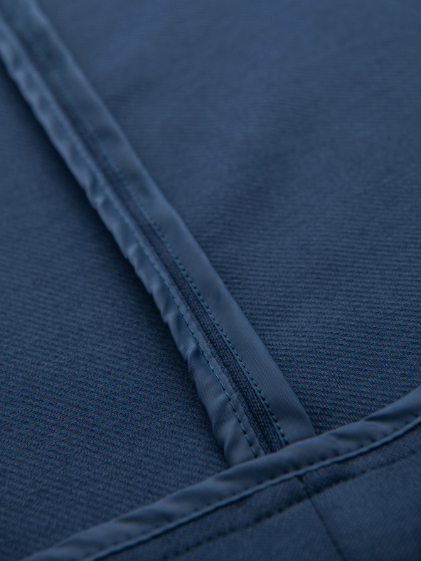 Ombre Clothing Muški plavi sako SLIM s finom teksturom