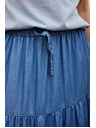 Moodo Lyocellna suknja plava Moodo