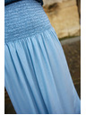 Moodo Lyocellna suknja plava Moodo