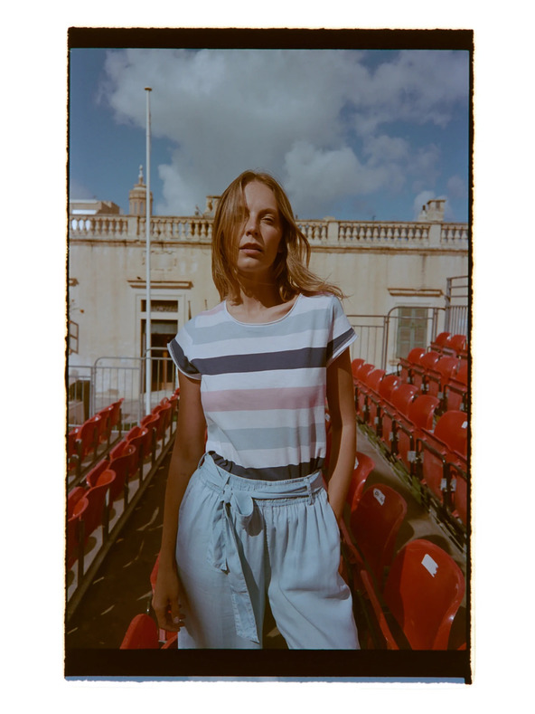 Moodo Culotte hlače plave Moodo