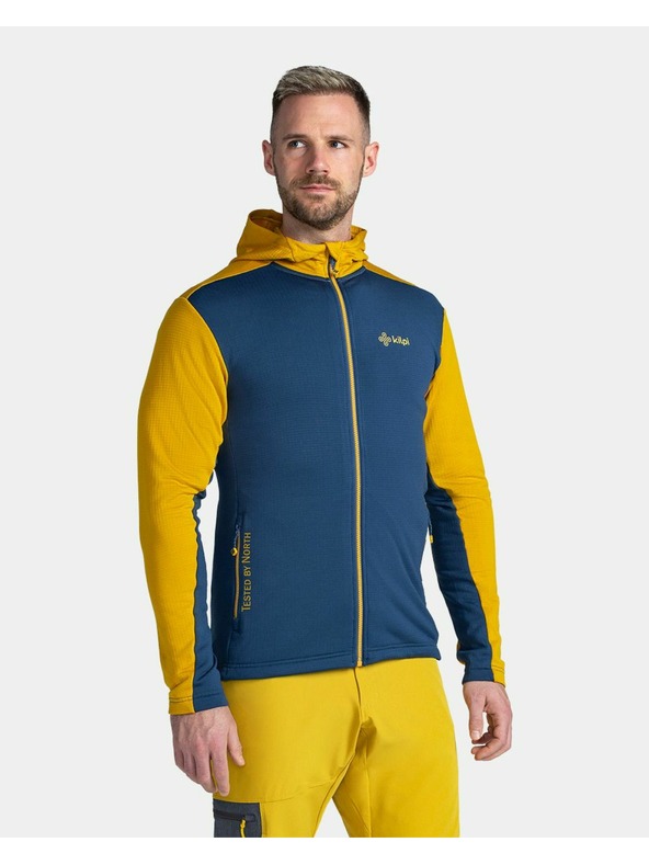 Kilpi Muška sportska hoodie Kilpi SEVELEN-M Zlatna