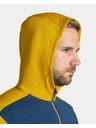 Kilpi Muška sportska hoodie Kilpi SEVELEN-M Zlatna