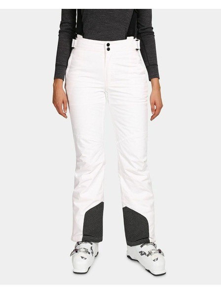 Kilpi Ženske skijaške hlače Kilpi ELARE-W Bijela
