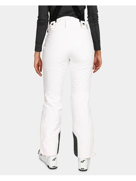 Kilpi Ženske skijaške hlače Kilpi ELARE-W Bijela