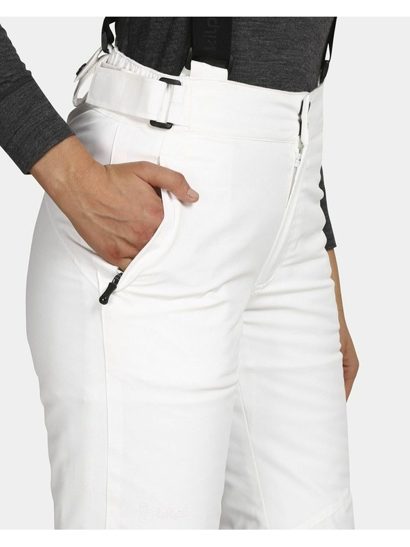 Kilpi Ženske skijaške hlače Kilpi ELARE-W Bijela