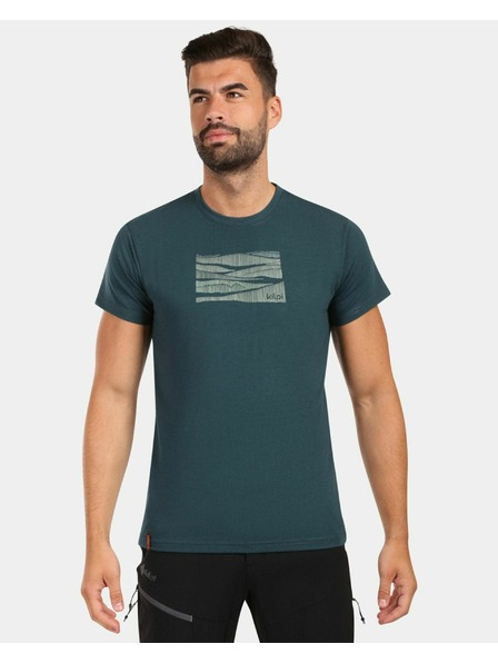 Kilpi Funkcionalna majica s recikliranim materijalom Kilpi DIXIE-M Tamno zelena