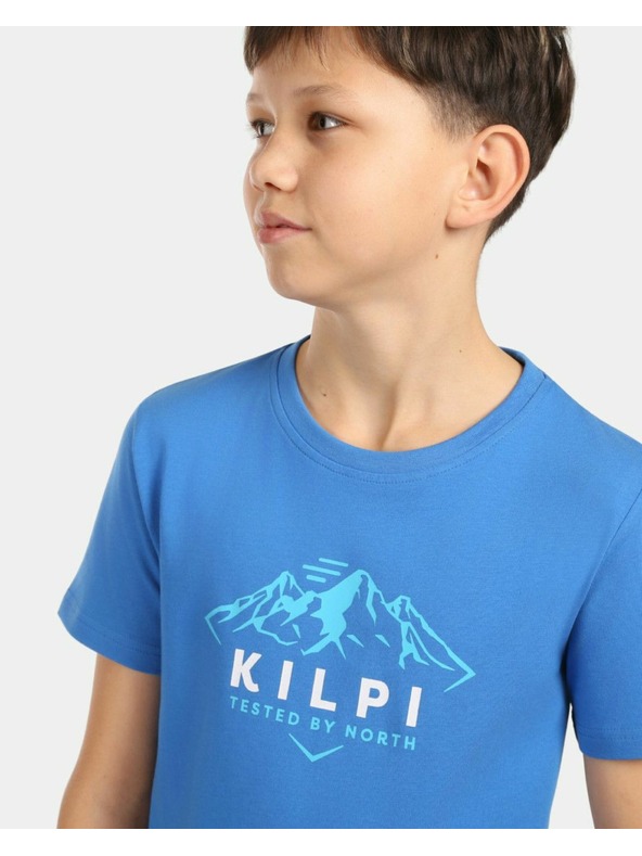 Kilpi Dječačka pamučna majica Kilpi ALBION-JB Plava