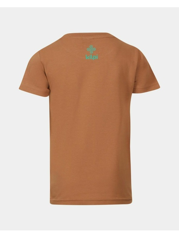 Kilpi Dječačka pamučna majica Kilpi ALBION-JB Smeđa