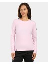 Kilpi Ženska pamučna majica dugih rukava Kilpi PROMOX-W Svijetlo ružičasta
