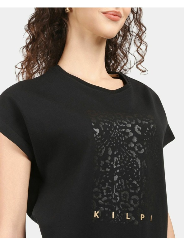 Kilpi Žensko pamučna majica Kilpi JERSIE-W Crna