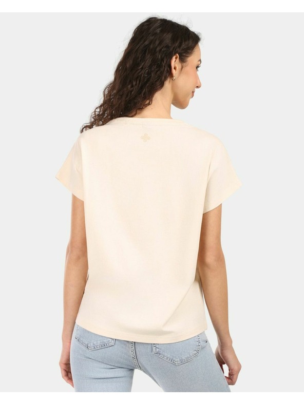 Kilpi Žensko pamučna majica Kilpi JERSIE-W Bež
