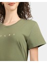 Kilpi Žensko pamučna majica s kratkim rukavom Kilpi PROLIX-W Zelena