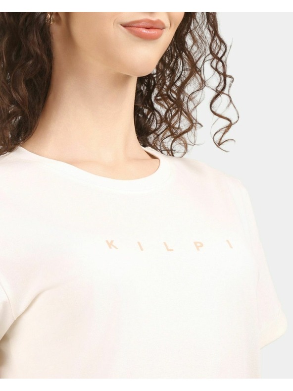 Kilpi Žensko pamučna majica s kratkim rukavom Kilpi PROLIX-W Bijela