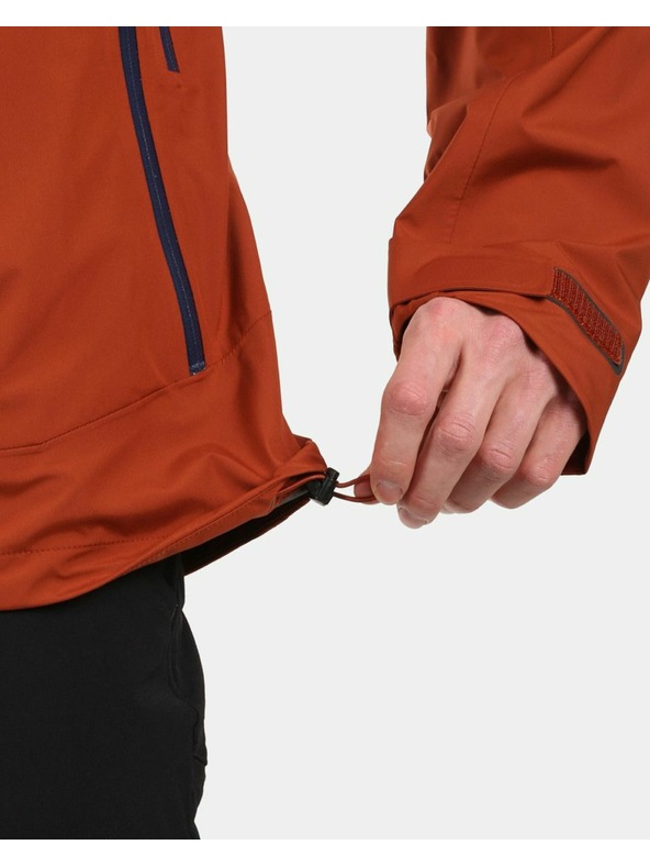 Kilpi Muška hardshell vodootporna jakna Kilpi MAMBA-M Smeđa