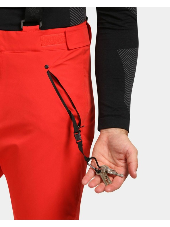 Kilpi Muške skijaške hlače Kilpi METHONE-M Crvena